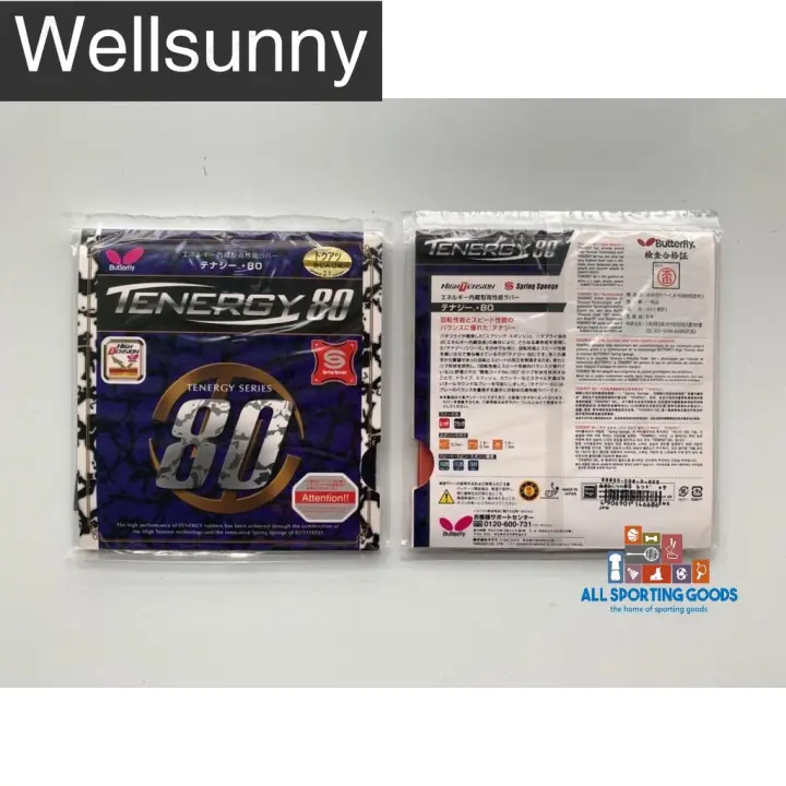 Tenergy 80 Butterfly Table Tennis Ping Pong Rubber Price
