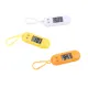 [The Gesh] Mini Oval Digital Watch Unisex Student Electronic Table Time Display Clock Hanging Keychain. 