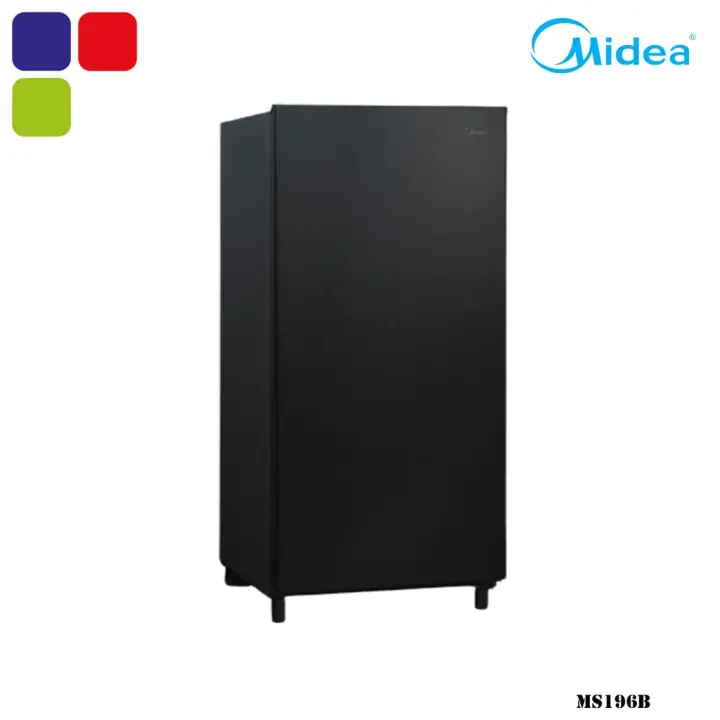 Midea Single Door Refrigerator Ms 196 Black Silver 151l Direct Deliver By Seller For Klang Valley Only Lazada