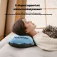 NatureHike Automatic Inflatable Pillow Outdoor Travelmate Camping Pillow High Elastic Sponge Filling Portable Lightweight Comfortable Fabric with Storage Bag. 