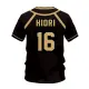 Jersey Futsal Football VL Replika Blue Lock Anime Bastard Munchen Men's Short sleeved T shirt Sports Garment. 
