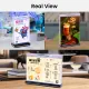 A4/A5/A6 Sizes Flip Menu Stand Display Table Stand with 6 Loose Leaf Flip Menu Berdiri 6 helai halaman. 