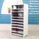 Office tabletop multilayer A4 document rack adjustable A5 paper rack file storage box. 