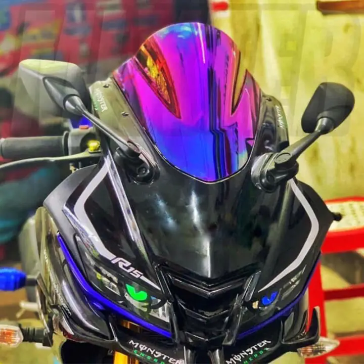 For Yamaha R15 V3 Windshield Yzf R15 V3 Racing Windshield Lazada Singapore