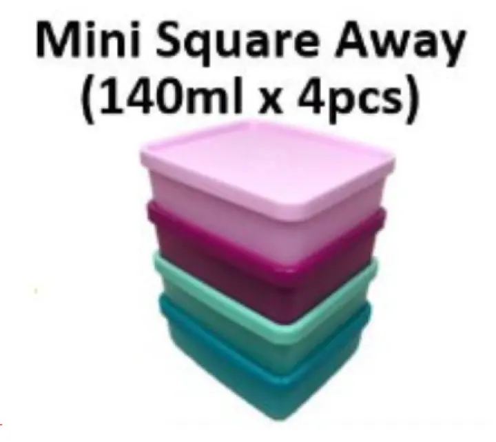 Tupperware : Mini Square Away (4)