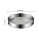 Stainless Steel Sifting Sifter Flour Sieve Baking Flour 60 Mesh Filter Sieve Filter Bakery Tool 15/20/25/30cm. 