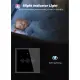 Smart life app WiFi + 433MHZ Touch Switch Neutral & No Neutral 2 in 1 Home Wall Button for TUYA Alexa and Google Home. 