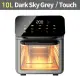 YAKO 10L Air Fryer Multi-function Touch Screen Convection  Toaster TimerBreakfast Machine. 