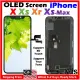 (Support TrueTone) NGS Full Set GX OLED LCD Touch Screen Compatible For iPhone X / iPhone Xr / iPhone Xs / iPhone Xs Max with Tools & Screen Protector. 