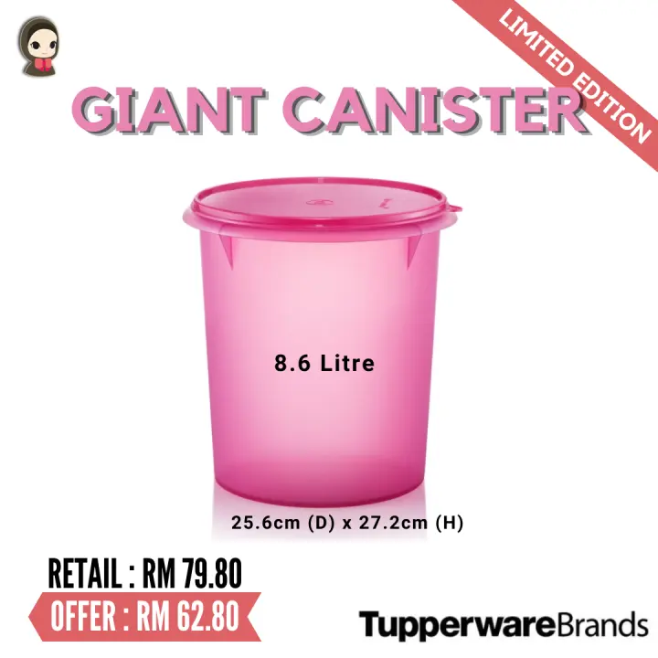 Tupperware Giant Canister 8.6L