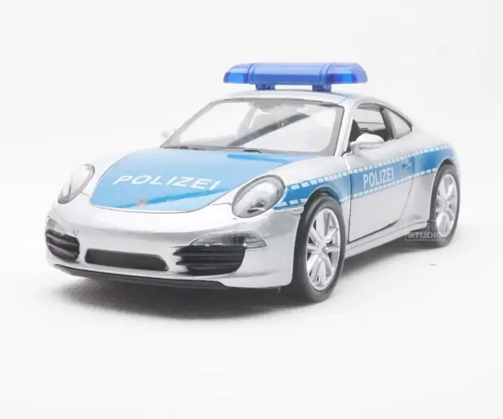 Welly Porsche 911 Austrian Police Car 1/36 1/32 1/34 Die-cast Car model