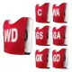 Double sided netball bibs(reversible) set of 7pcs🔥bib bola jaring. 
