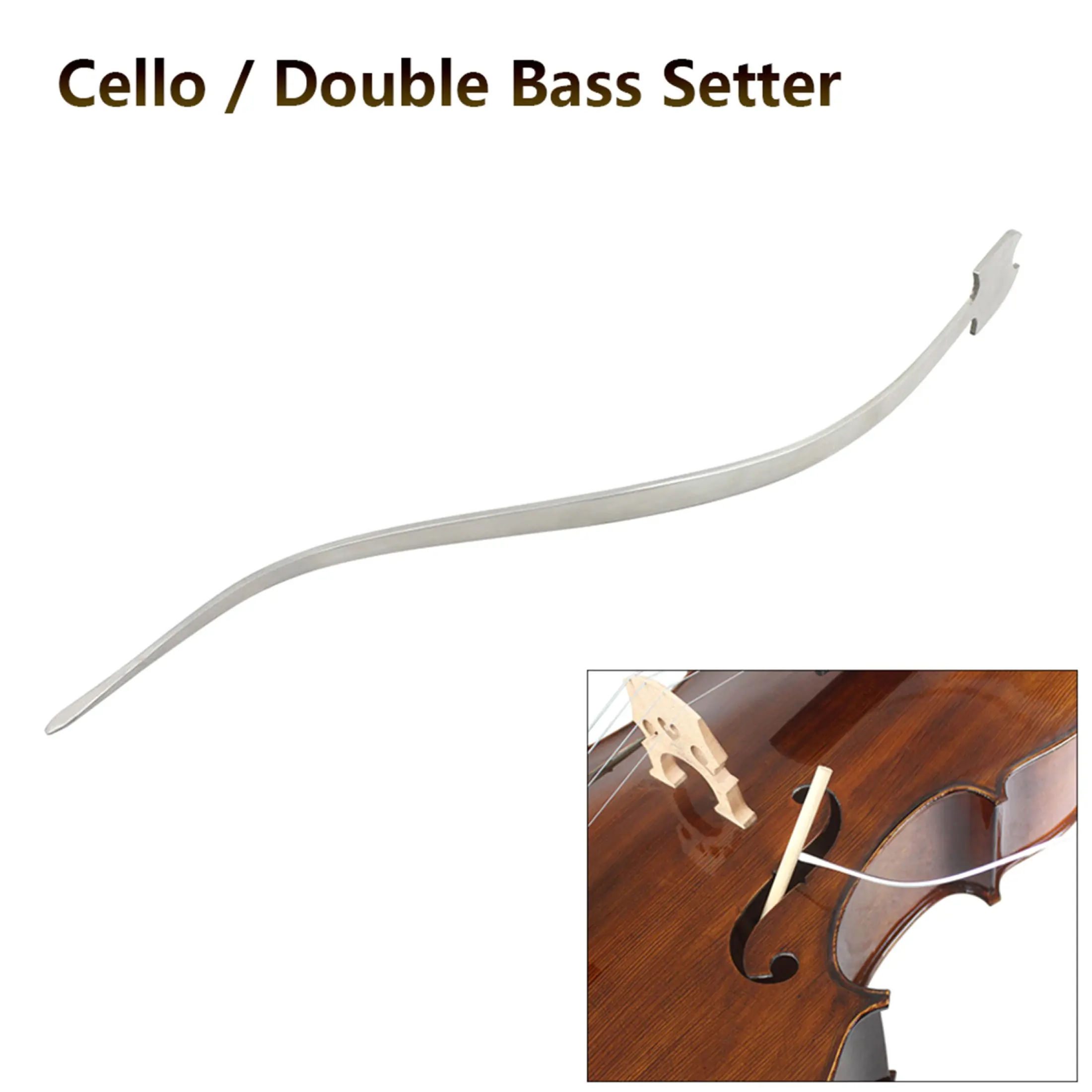 Cello S Style Setter Sound Post Cello Column Hook Instrument Tool Portable Lazada Singapore