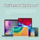 NIXXOS For iPad 10th Generation Round Keycap Wireless Keyboard Leather Case with Built-in Pen Slot Detachable Magnetic Keyboard Soft Case For 10.2'' iPad 7th/8th/9th Gen 10.9'' Air4/Air5. 