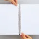 【LIHIT LAB.】Pastello Twist Note Notebook 6mm Single Line (B5/A5 Size). 