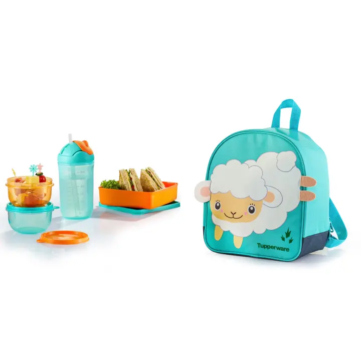 (READY STOCK!!!) Tupperware Back To School Set + Backpack