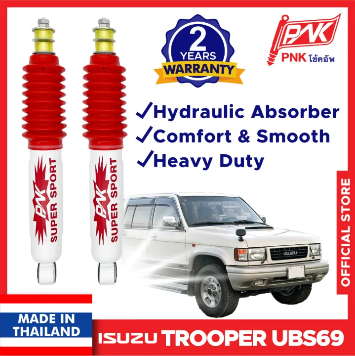 Front 2pcs Isuzu Trooper Bighorn Ubs69 Pnk Shock Absorber Year 1991 2005 Lazada