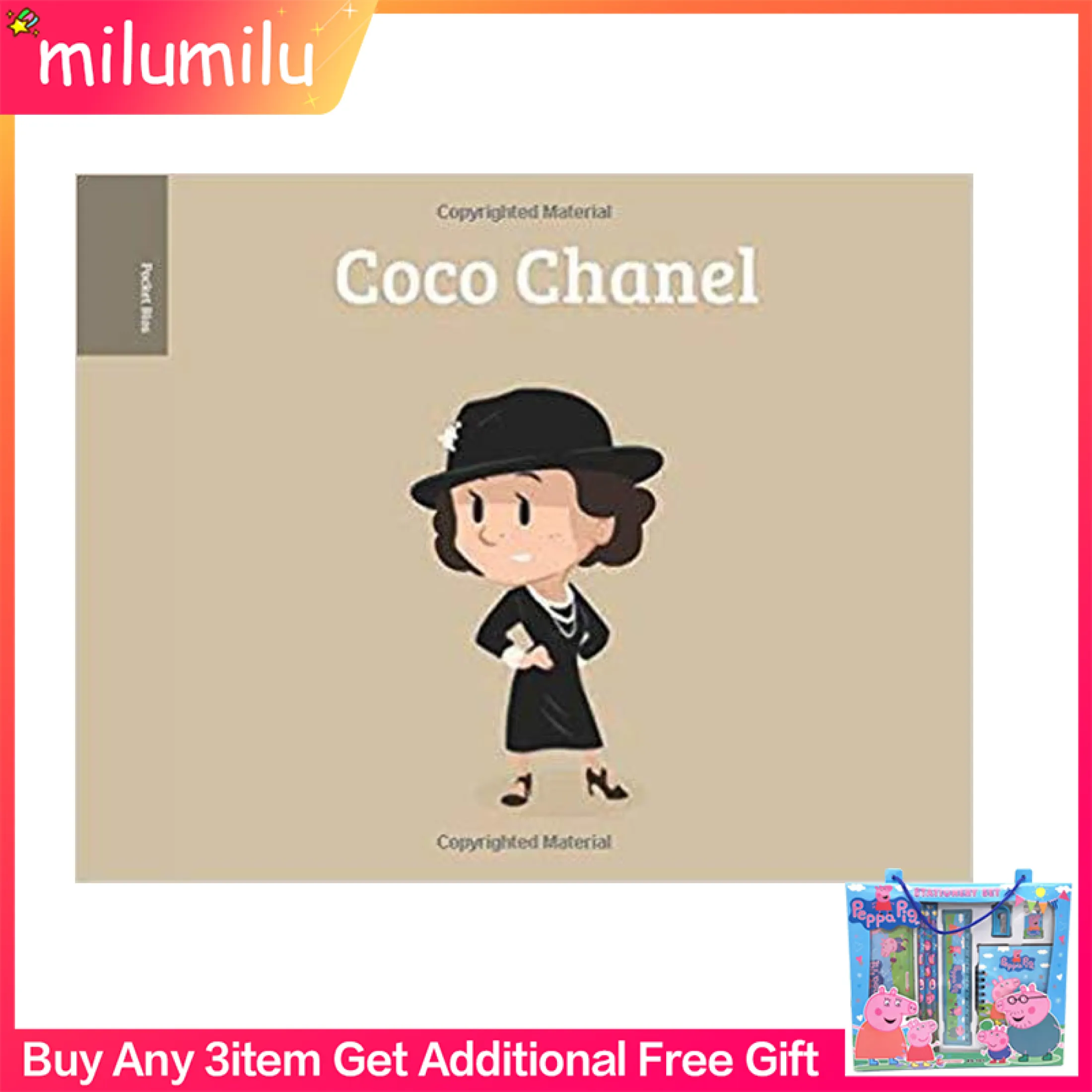 Buku Pendidikan Anak Populer Asli Saku Amplifier: Coco Chanel Orang Kecil  Mimpi Besar Mewarnai Buku Bergambar Cerita Aktivitas Bahasa Inggris |  Lazada Indonesia