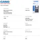 Casio Desktop Printing Calculator Resit Receipt Calculator HR-8RC 12 Digit. 