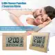 [LAZCHOICE] Atomic Clock LCD Digital Calendar Alarm Day Clock Dual Alarm Color with Snooze Big Size Number Multifunction Temperature Table Clocks with Thermometer (Standard). 