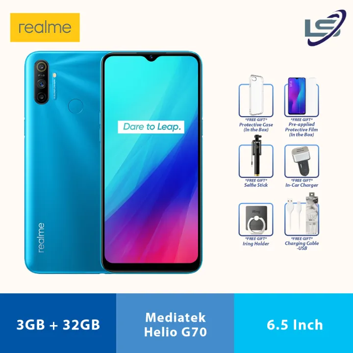 Realme C3 3gb 32gb Original Malaysia Set 1 Year Warranty By Realme Malaysia Lazada