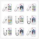 WS2811 WS2812B Led Pixels Strip Light Controller USB/DC MINI 3Keys RF 14/17/21Keys Led Tape Remote Controller DC5-24V Pixel RGB Controller. 