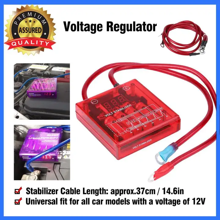 100 Customers Recommend Universal Saver Voltage Stabilizer Regulator Kit W 3 Earth Ground Cables For Car Truck Lazada Singapore