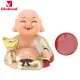 [Likelyhood] 9.5x9.5x9.3cm Solar Laughing Buddha Ornament Automatic Nodding Smiling Buddha LuckyLight Energy Sensing Home Decoration太阳能笑佛招财光能感应摆件. 