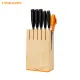 Fiskars Functional Form+ Knife Block with 5 Knives. 