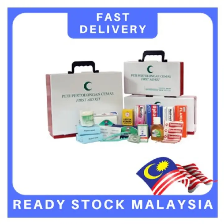 First Aid Kit Peti Kecemasan Lazada