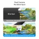 V380 4K Dual Lens Solar Camera 4G Sim Wireless Outdoor Waterproof PIR Motion Detection Zoom CCTV Surveillance Low Powered IP Camara. 