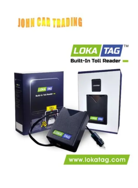 LOKATAG Built-in Toll Reader Smart Tag Reader with Balance Credit Warning LOKA TAG