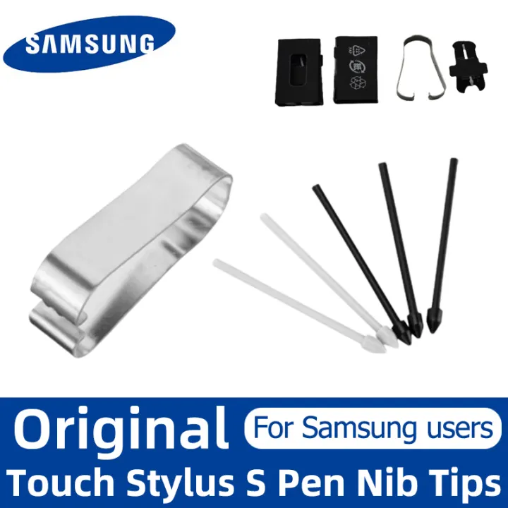 Galaxy S22 Replacement Tips Pen Nib Original Samsung Stylus S Pen Tips Remove Nips Tools for Galaxy S22 Ultra 5G Note 20/20 ultra/10/10 plus Galaxy Tab s6/S6 Lite Tab S7 S7+ s7plus Metal Clip Stylus S Pen Nibs Refill with Tweezers Replacement Tips Pen