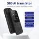 S80 PRO Portable Language Translator Device with 138 Languages Voice Translating 16 Offline Translation Simultaneous Interpretation. 