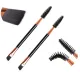 Double Eyelash Brush Eyebrow Brush, Spoolie Brush and Angled Brow Brush Eyelash Brush for Eye Makeup. 
