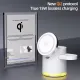 Zuzg 3-in-1 qi2 15W sạc không dây, sạc có thể gập lại cho thiết bị Apple (iPhone 12-16 Series), cho các thiết bị Samsung (fold6, fold5, flip5, S23), iwatches, đồng hồ Samsung, airpods, chồi thiên hà. 