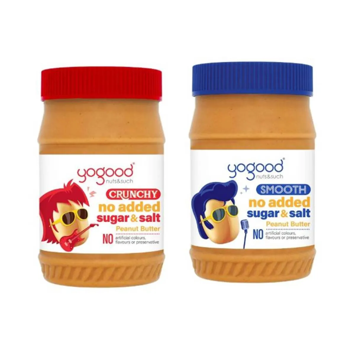 Yogood Peanut Butter Crunchy 453g Halal Lazada