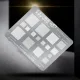 Multifunction BGA Stencil 0.3/0.35/0.4/0.5/Parallel/45 Degree Hole Universal Solder Template BGA Reballing Stencil. 