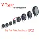 1PCS 5.5V Capacitance 0.1F 0.22F 0.33F 0.47F 1.0F 1.5F 4.0F 5.0F Super Farad Capacitor H-Type V-Type C-Type Button Super Capacitor 1. 