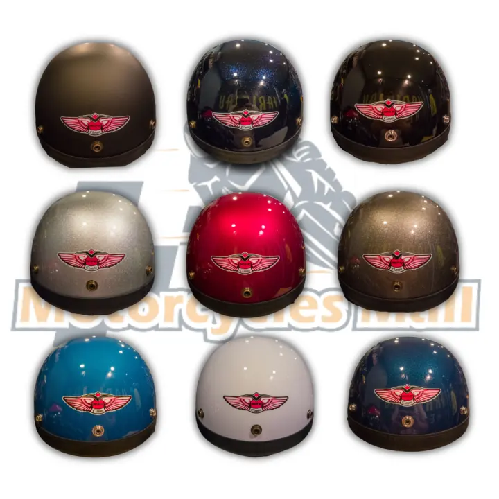 Mhr Iii Half Cut Steng Kura 100 Original Helmet Multiple Solid Color Visor Visor Buy Seperately Lazada