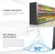 Haier 331L No-Frost Cooling Upright Freezer (Freezer &lt;&gt; Fridge) | HUR-331NE (Pembeku Dada Single Door 1 Door Refrigerator Chest Freezer Fridge Peti Pembeku 冷冻柜). 