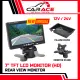 7 inch TFT LCD Monitor Car Reverse Parking Camera | 7inch Monitor Rearview Camera Bus Truck Reverse Monitor Dashboard. 