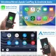 High Quality【4G Sim / CarPlay / 4GB+64GB / 8-core】Double Din 9“ 10.1 inch Android Car Stereo Waze WIFI Bluetooth SIM Card Slot Car Radio With Reversing Camera. 