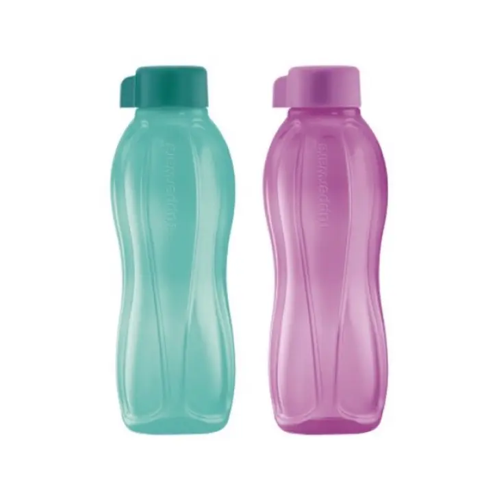 Tupperware Eco Bottle 750ml (Green+Purple)