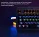 RAPOO GK500 Backlit Mechanical USB Gaming Keyboard - Wired Keyboard. 