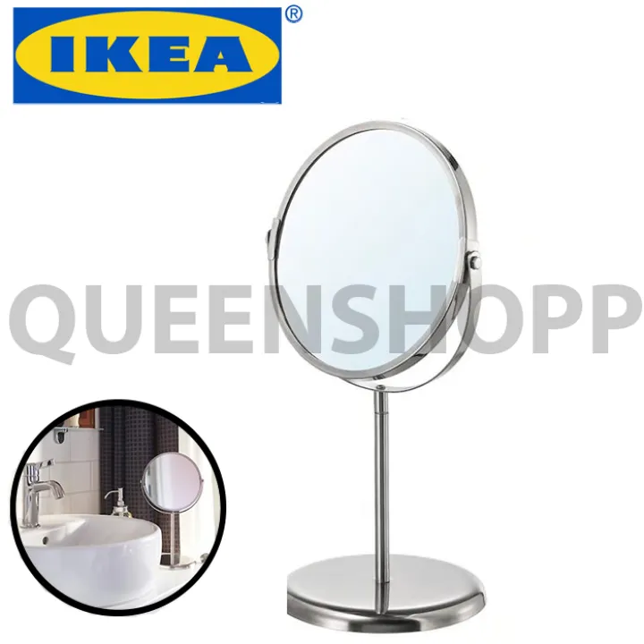 Ikea Trensum Mirror Stainless Steel, Ikea Mirror Round