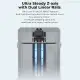 【COD】Creality HALOT-MAGE 3D Printer LCD UV Photocuring Resin Printer with 8K Resolution 10.3'' Monochrome Screen and 4.3'' Touchscreen High-Precision Integral Light Dual Z-axis Rails Larger Print Size 8.97x5.03x9.05in Support Air Purifier and USB Printing. 