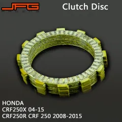 6 Pcs Clutch Plates Kit For Suzuki RG125 LT250R LT230S TS125R TS185 RV200/Z
