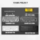 [Ready Stock] DK68 Wireless Mechanical keyboard  Hotswappable Trimode RGB Bluetooth 2.4Ghz RK68 Lookalike barebone. 