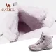 Camel Women's High Top Snow Boots Non-slip Wear-resistant Hiking Shoes. 